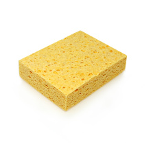 High water absorbent rectangular kitchen clean cellulose sponge sheet